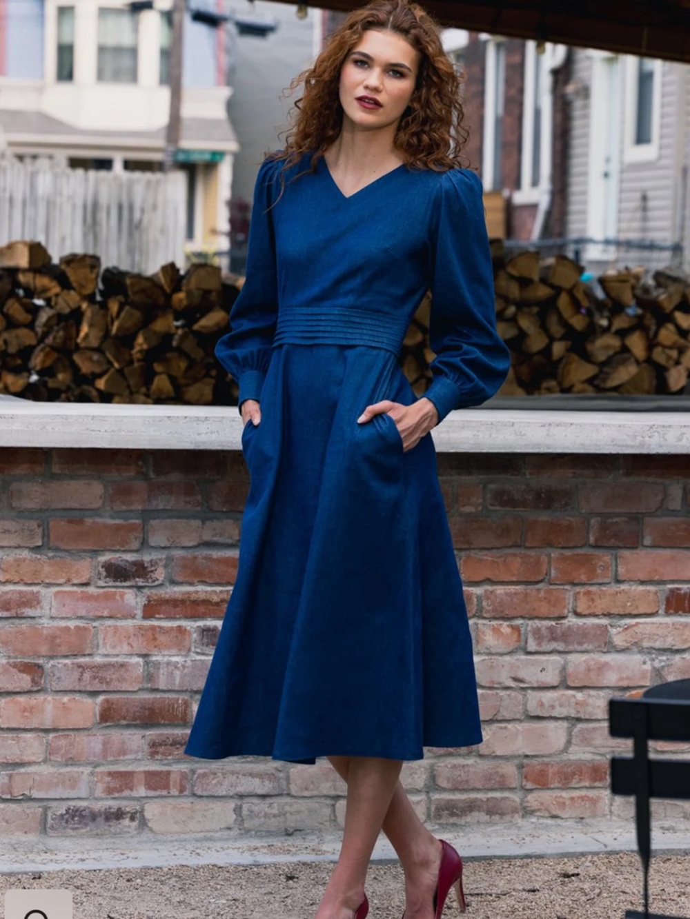 BETTY HANNAH THE ELIZABETH IN
MIDI LENGTH SIZE M NWT - Picture 3 of 11